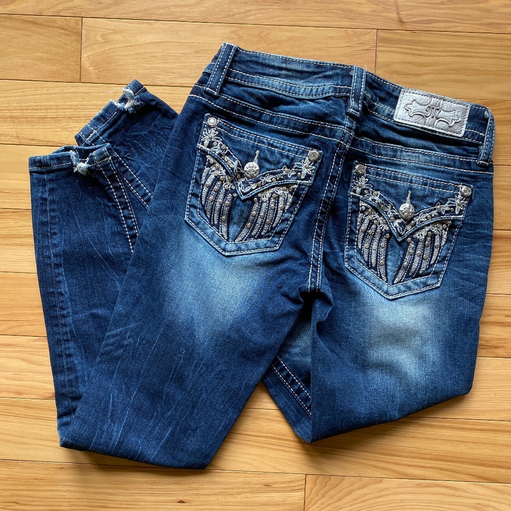 Miss Me Low Rise Skinny Ankle Size 25